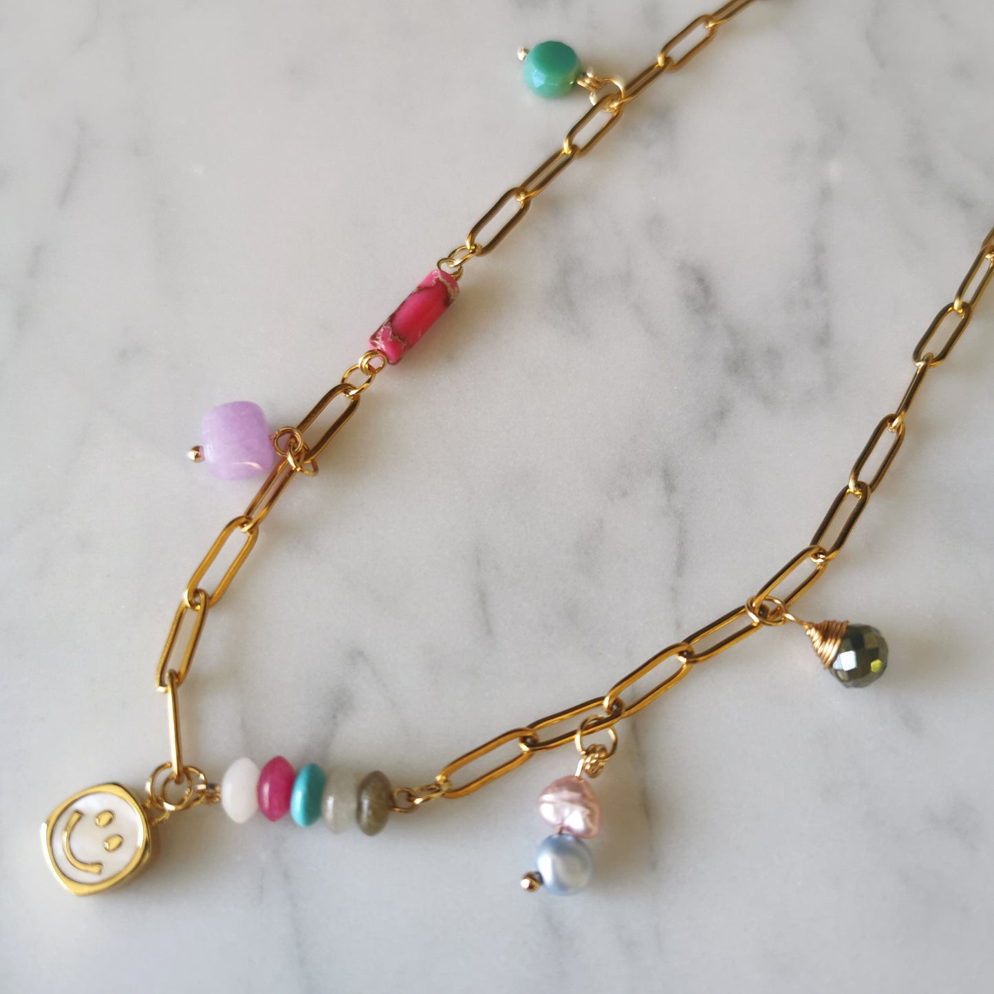 'Sunbeam' korte bedelketting