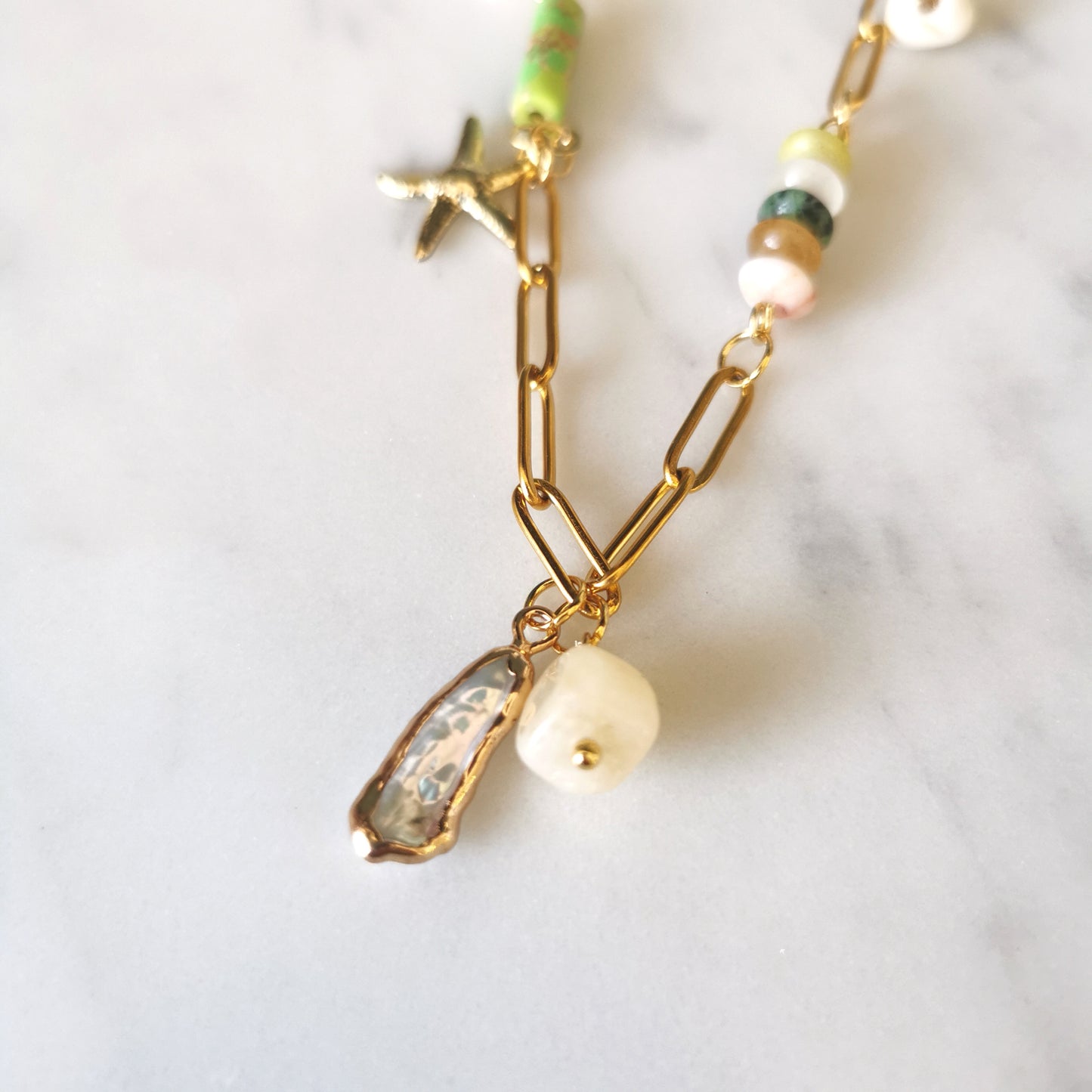 'Sunbeam' korte bedelketting