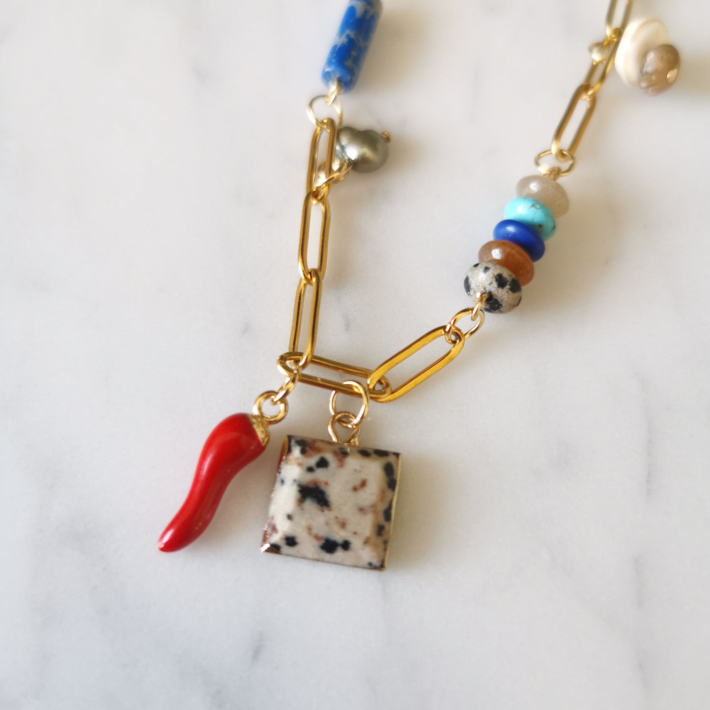 'Sunbeam' korte bedelketting