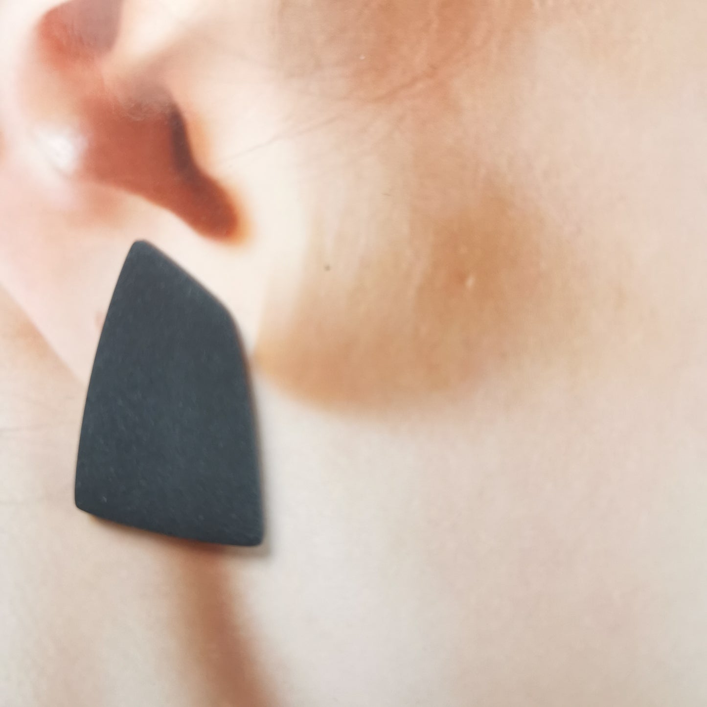 FALL Geo stud earring