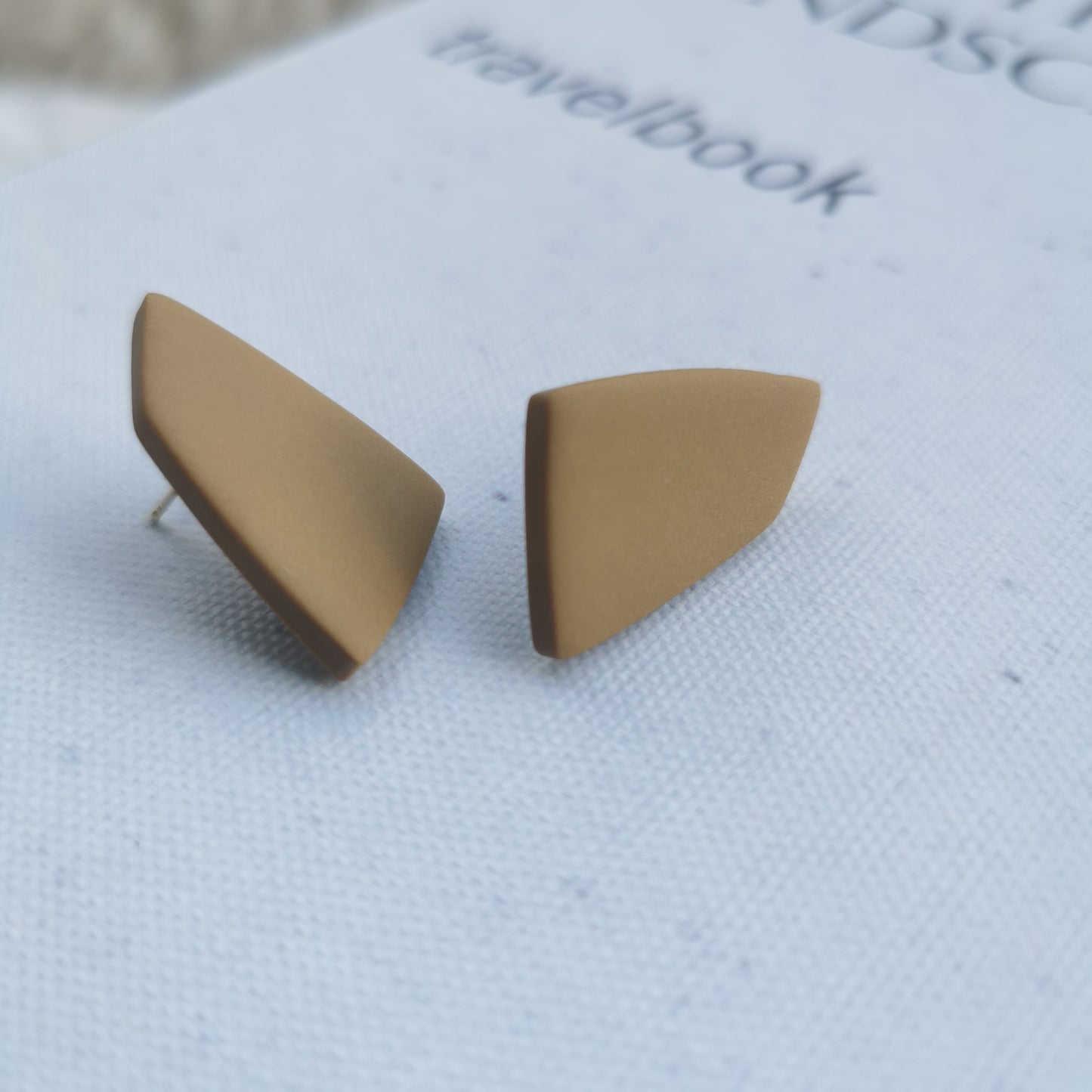 FALL Geo stud earring