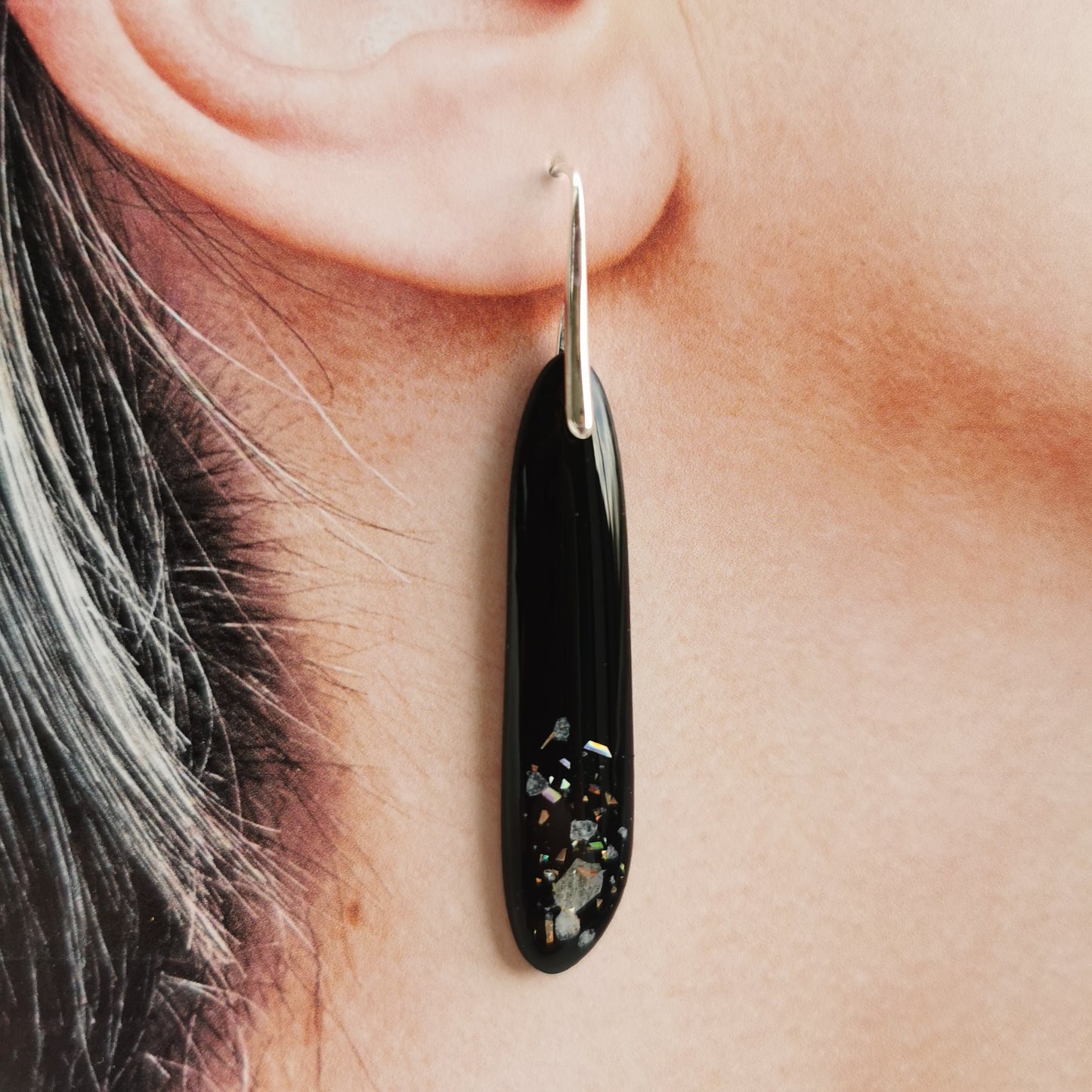 Drop earrings