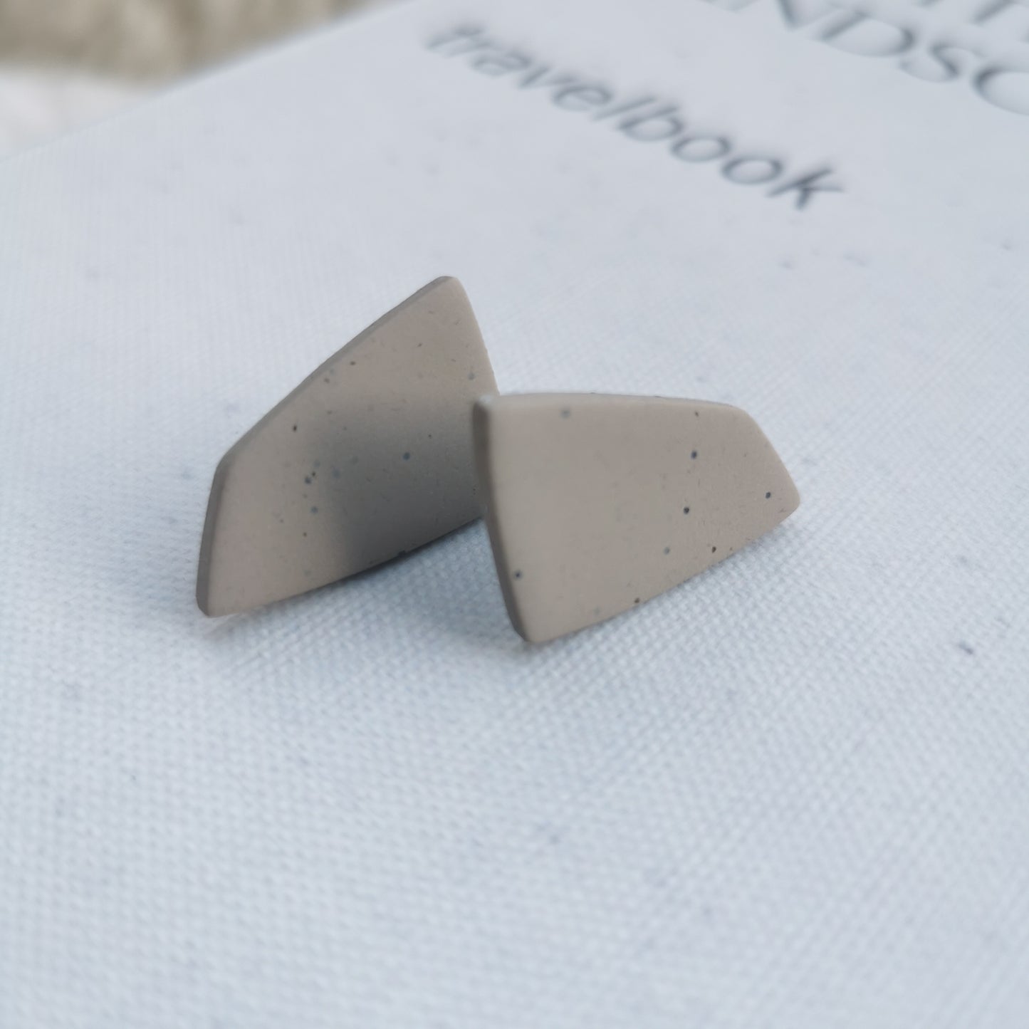 FALL Geo stud earring
