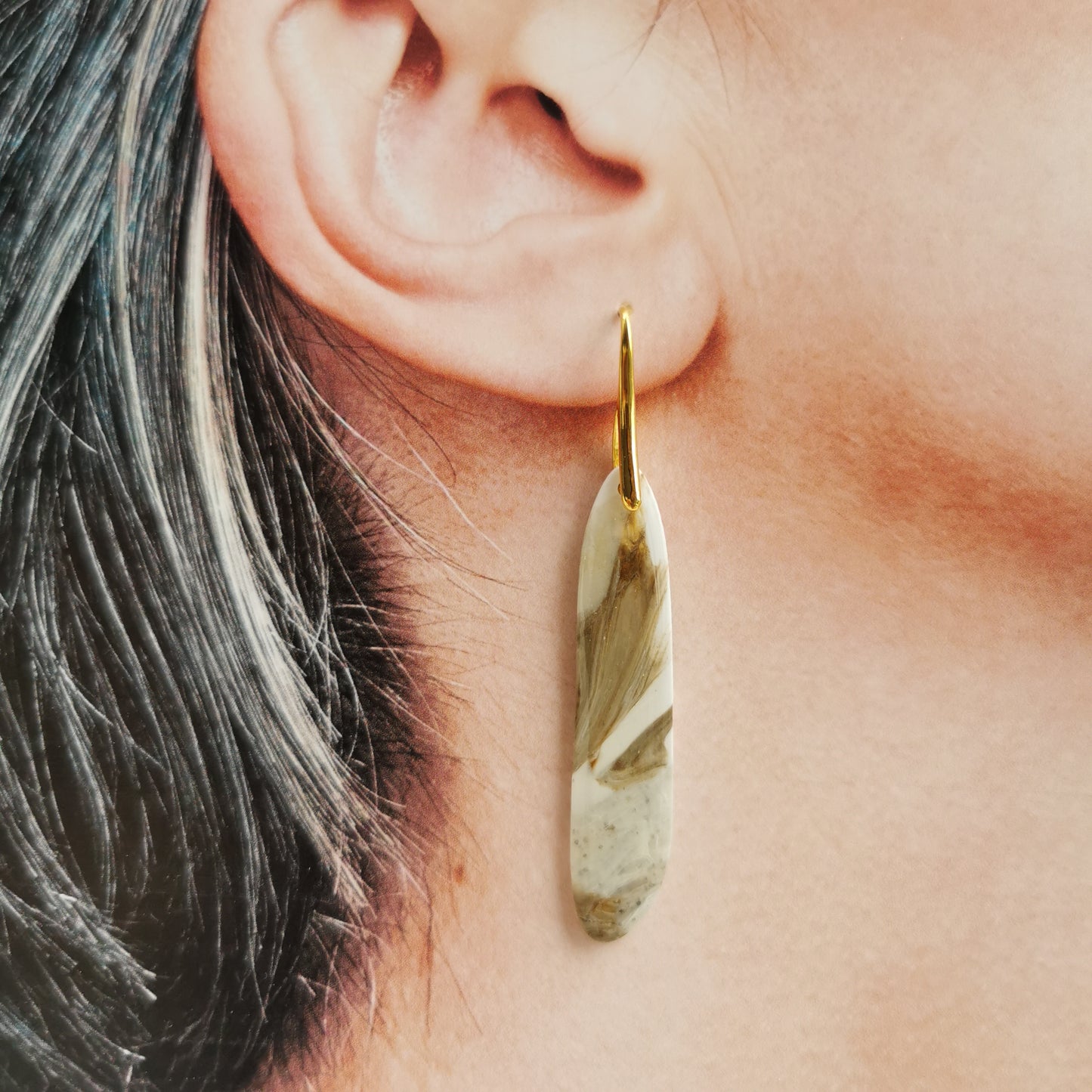 Drop earrings