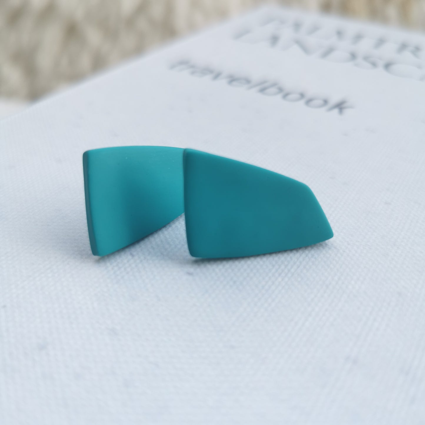 FALL Geo stud earring