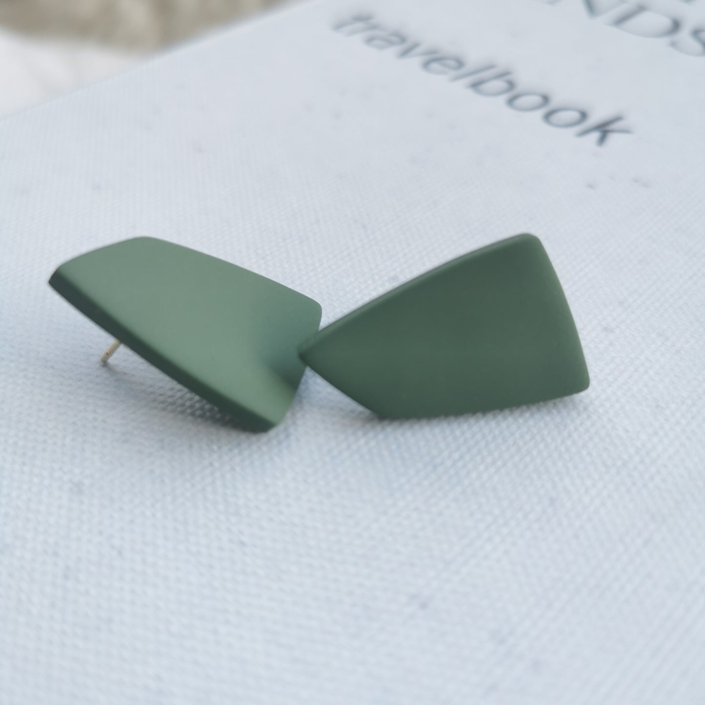 FALL Geo stud earring