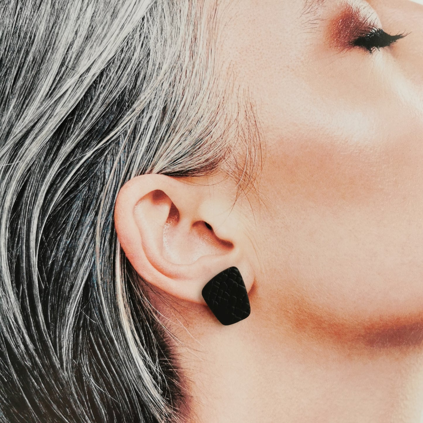 Faux Leather stud