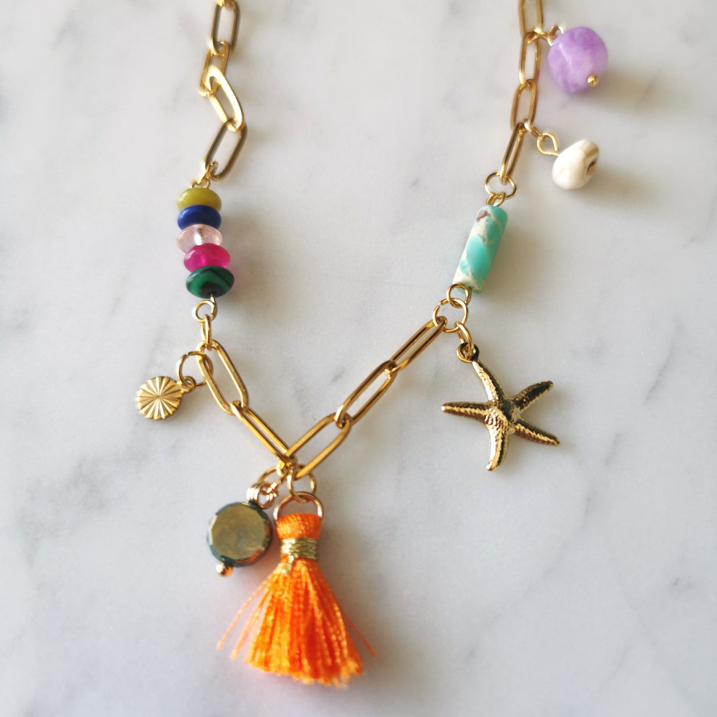 'Sunbeam' korte bedelketting