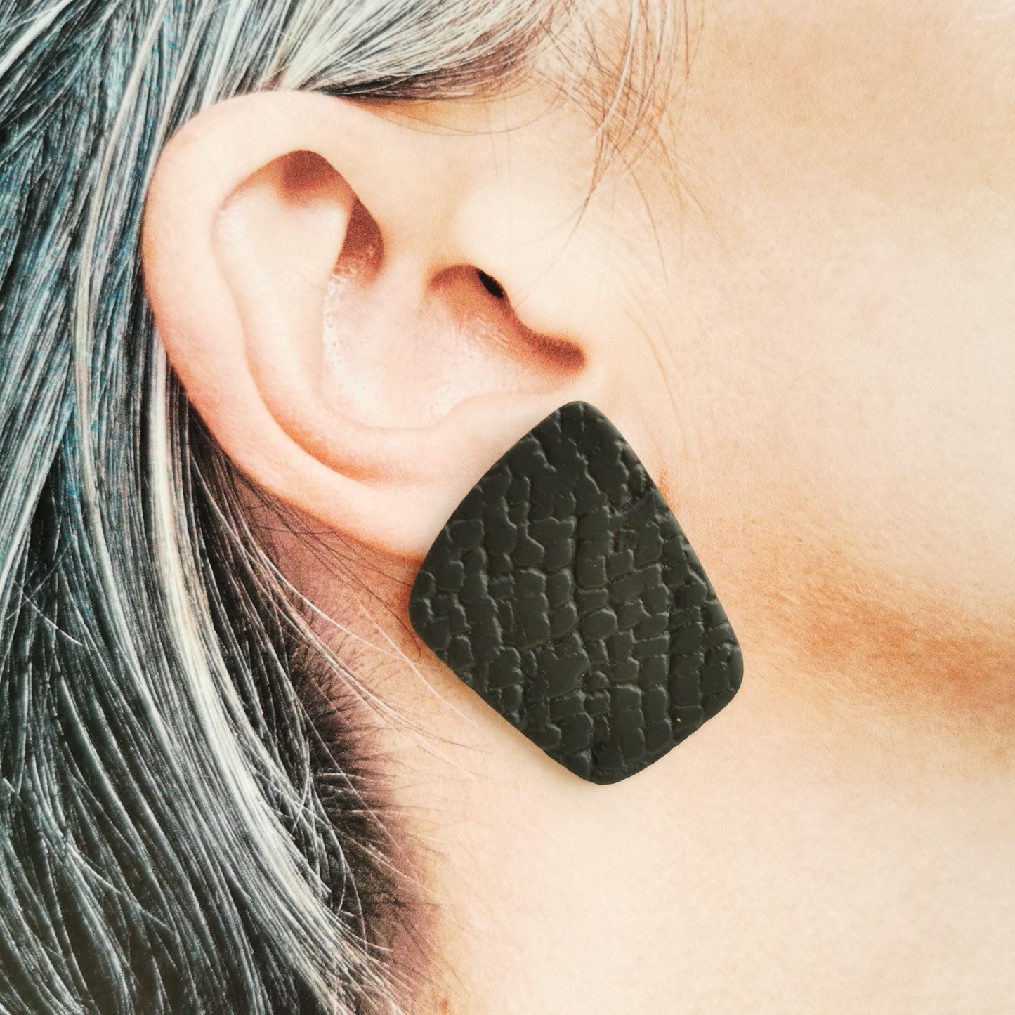 Faux Leather stud