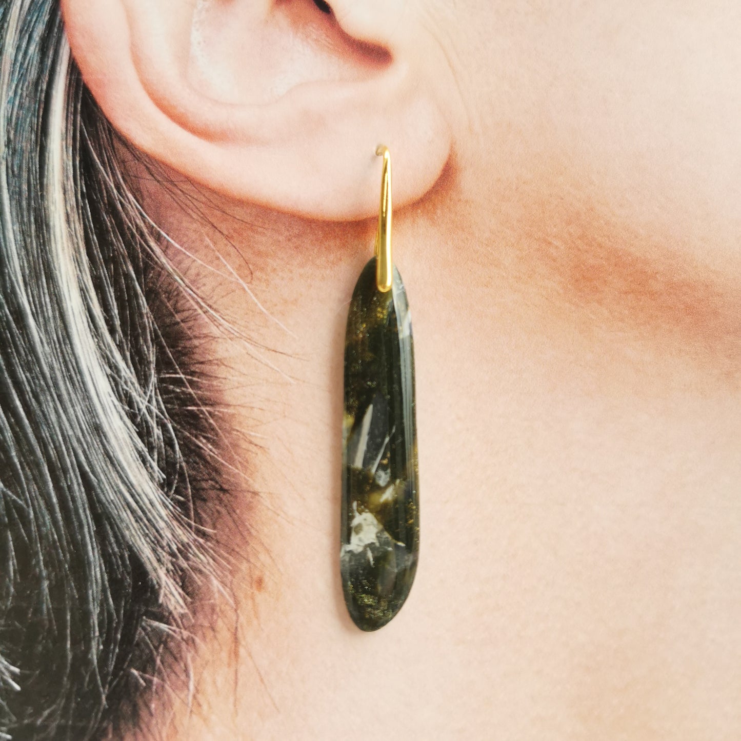 Drop earrings