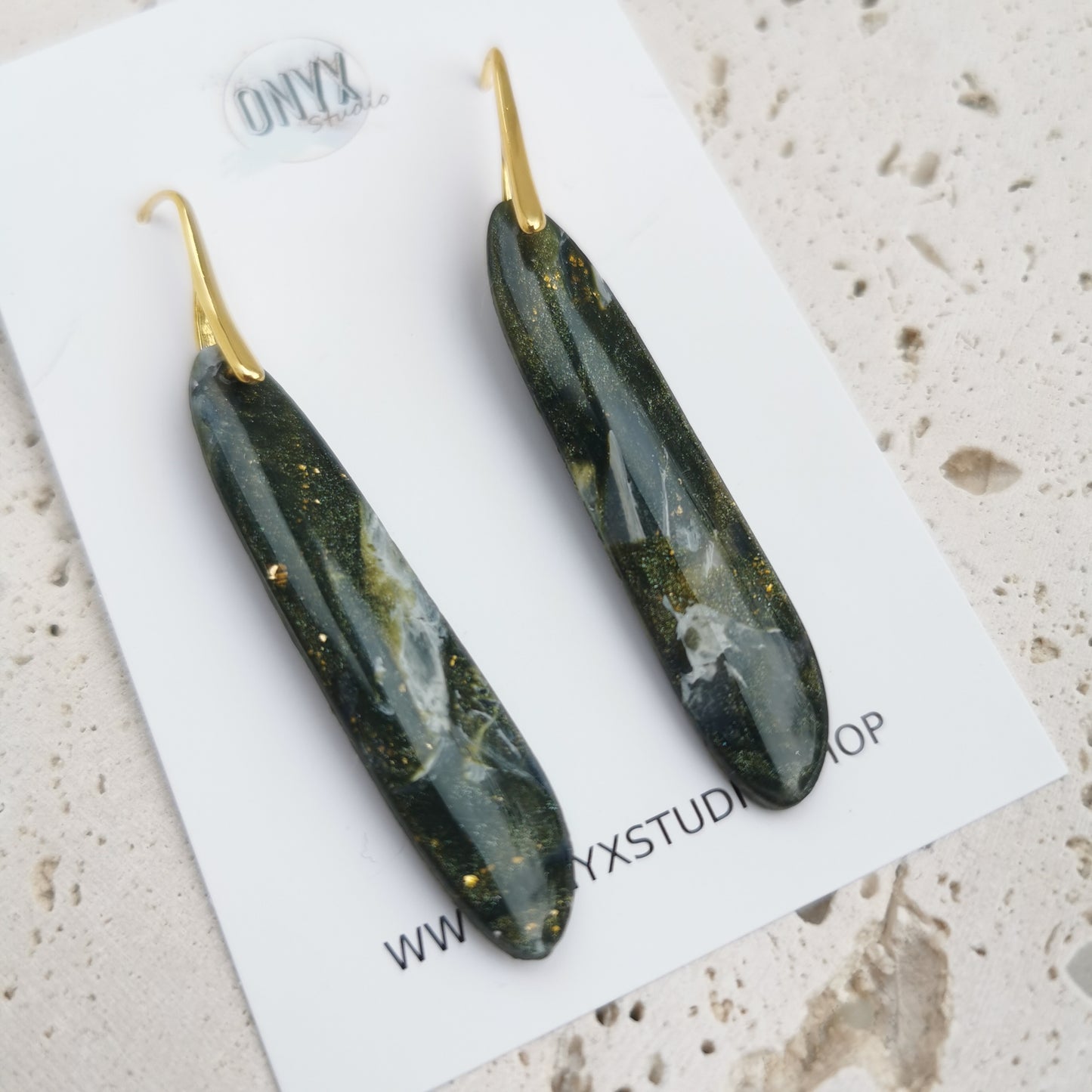 Drop earrings