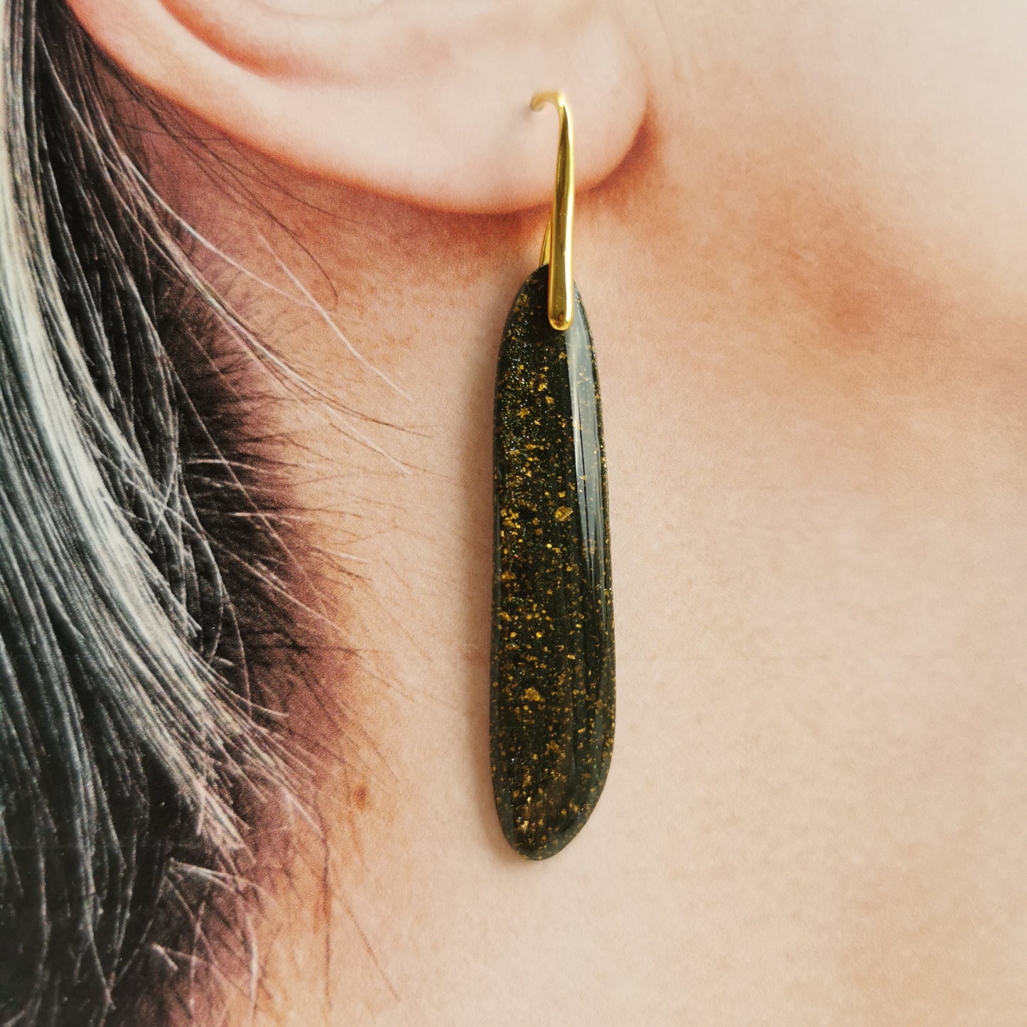 Drop earrings