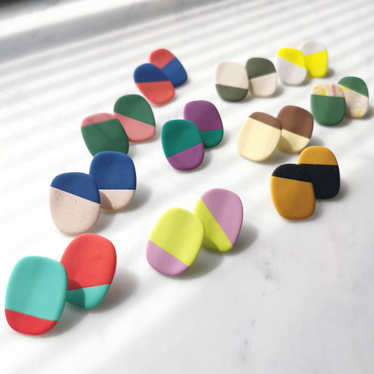 Two-tone colour stud