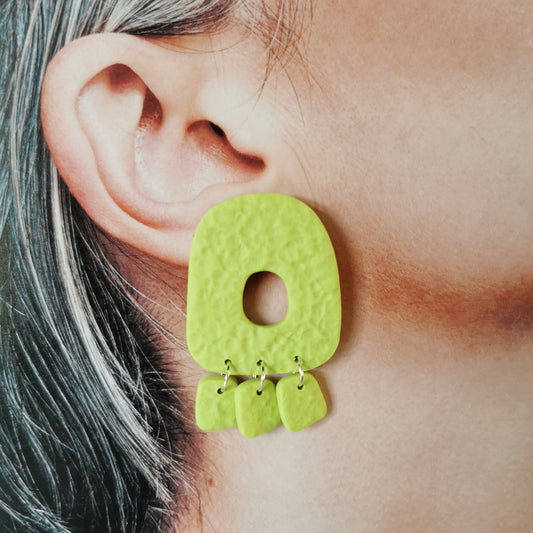 'Artist' bold statement stud