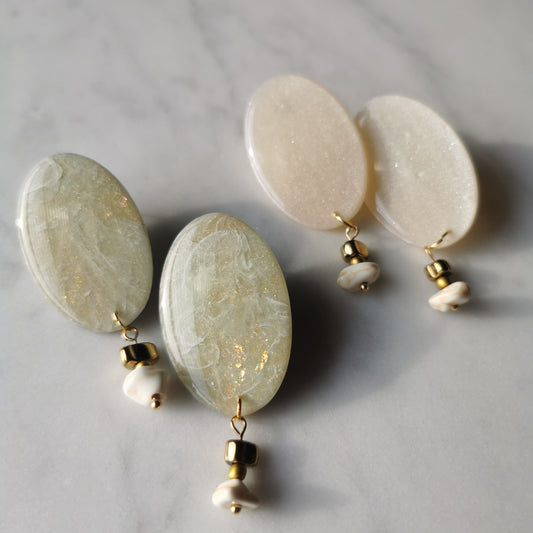 'serenity' charm studs