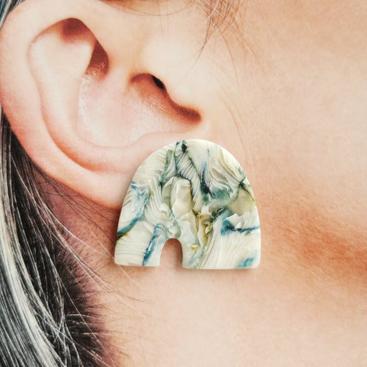 Lace agate arch maxistud