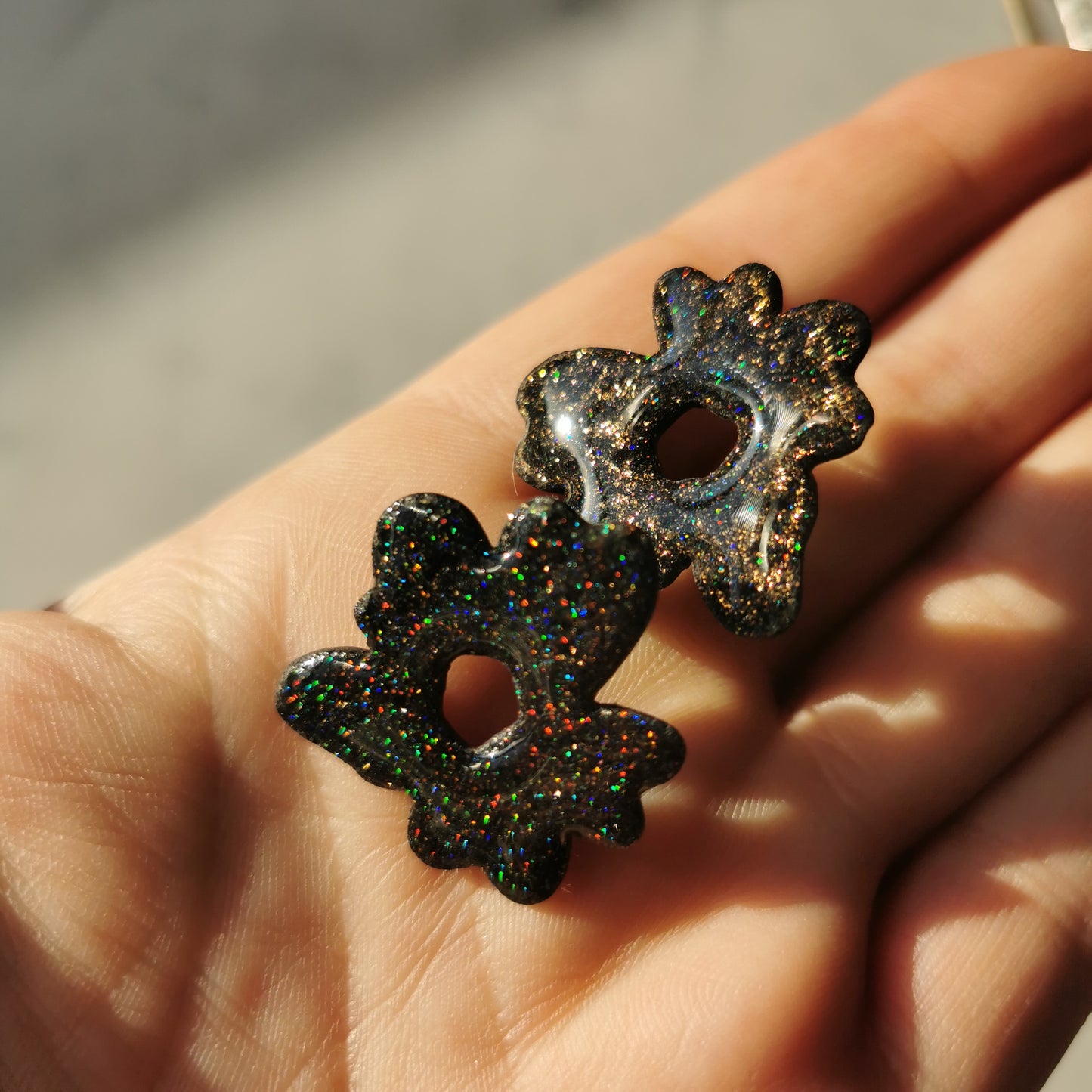 Flower studoorbel