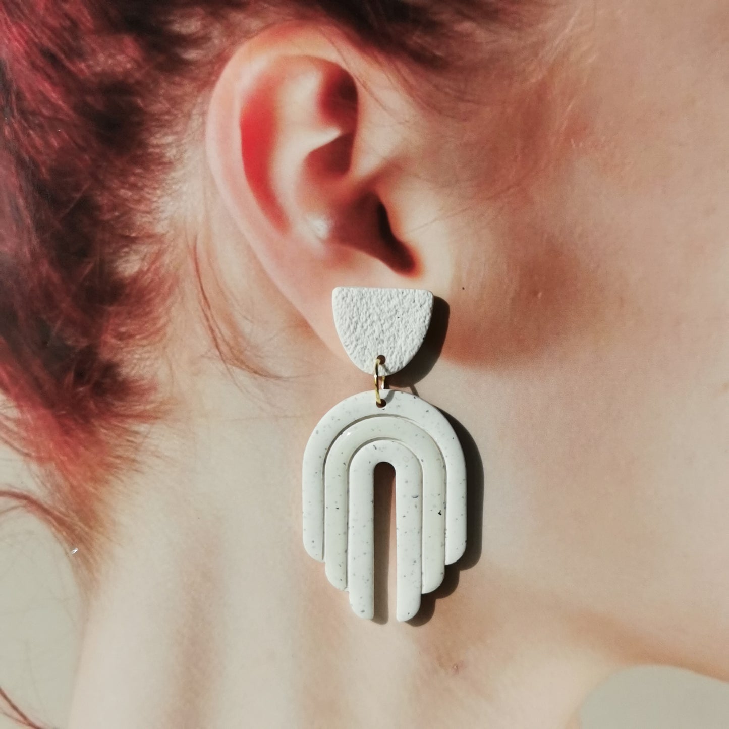 Arch statement oorbellen.